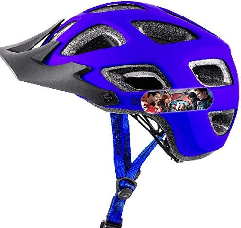 captain america bike helmet