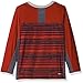 adidas Toddler Boys' Performance Logo Long Sleeve Tee Shirt, Light Scarlet Print, 4