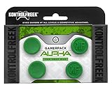 KontrolFreek GamerPack Alpha for Xbox One Controller | Performance Thumbsticks | 2 Low-Rise Concave, 2 Low-Rise | Green