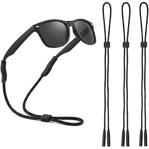 Prohomchoic Eye Glasses Holder Strap 3Pcs, Sunglasses Straps Cords for Men Women - Eyeglass Holders Around Neck - Eyewear Ret