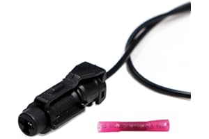 LIZAPUS 1-Pin A/C Compressor Connector Compatible with 2001-2006 Hyundai Santa Fe Wiring Harness