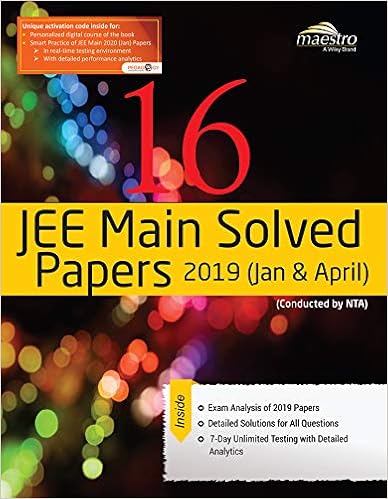 Wiley's 16 JEE Main Solved Papers