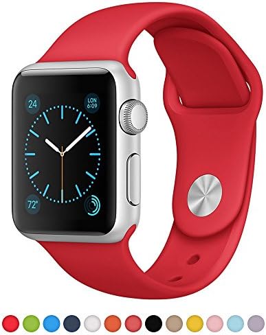 Women Watch Band for Apple Watch Band 42mm, iSTYLE TPU Strap Soft Silicon Replacement Sport Band for Apple Watch Band iWatch 42mm Models