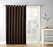 Sun Zero Easton Extra-Wide Blackout Grommet Sliding Patio Door Curtain Panel