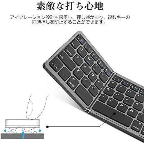 スポンサー プロダクト Ewin 折りたたみ式 Bluetoothキーボード タッチパッド搭載 超薄い型 ミニキーボードwindows Android Ios Mac 各osに対応 ブラック Ew Rw21 日本語説明書と18ヶ月保証付き B079pmjw 1 990円