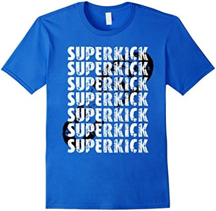 Mens Superkick Pro Wrestling Shirt 3XL Royal Blue