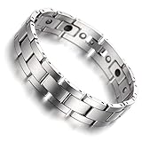 Kstyle Jewelry Tungsten Magnetic Hematite Mens Bracelet silver 8