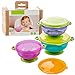 Stay Put Baby Feeding Bowls,3 Size Baby Bowl Set,Baby Utensils Bowls and Spoons,Bpa Free