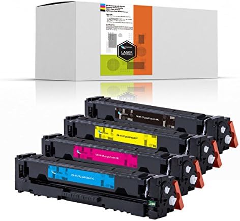 InkTonerBox Replacement for HP 201X CF400X CF401X CF402X CF403X High Yield Toner Cartridge Compatible with HP Color LaserJet Pro MFP M277dw, M252dw, MFP M277n, M252n 4 Pack- Black Cyan Yellow Magenta