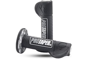 ROMLCBIZ 7/8" Motorcycle Grips 22mm Universal Powersports Dirt Pit Bike Grips Compatible with ATV Pocket Bikes Mini Quads Dirtbike