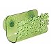 InterDesign Blumz Kitchen Sink Suction Holder for Sponges, Scrubbers, Soap - Green