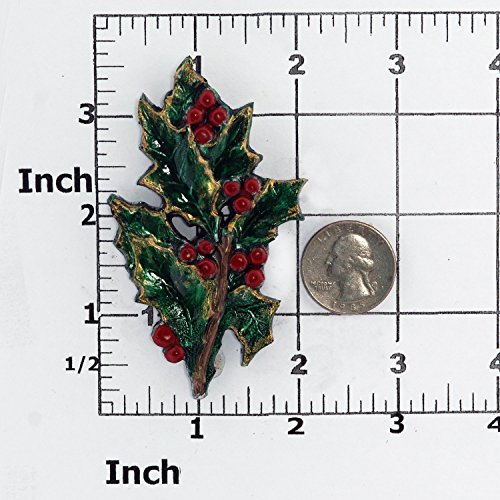 Holly Leaf Flexible Silicone Mold, Fondant, Candy, Chocolate, Food Safe, Polymer Clay, Resin Mold, Epoxy and so much more