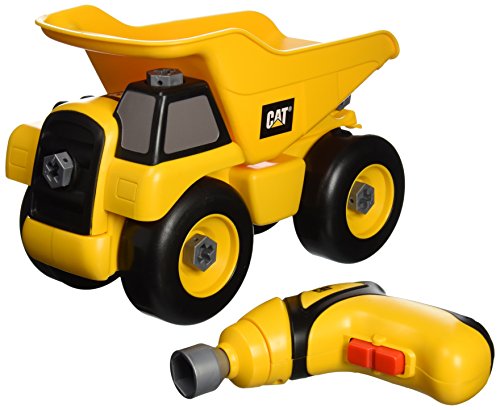 Toysmith Caterpillar Cat Take A Part Dump Truck