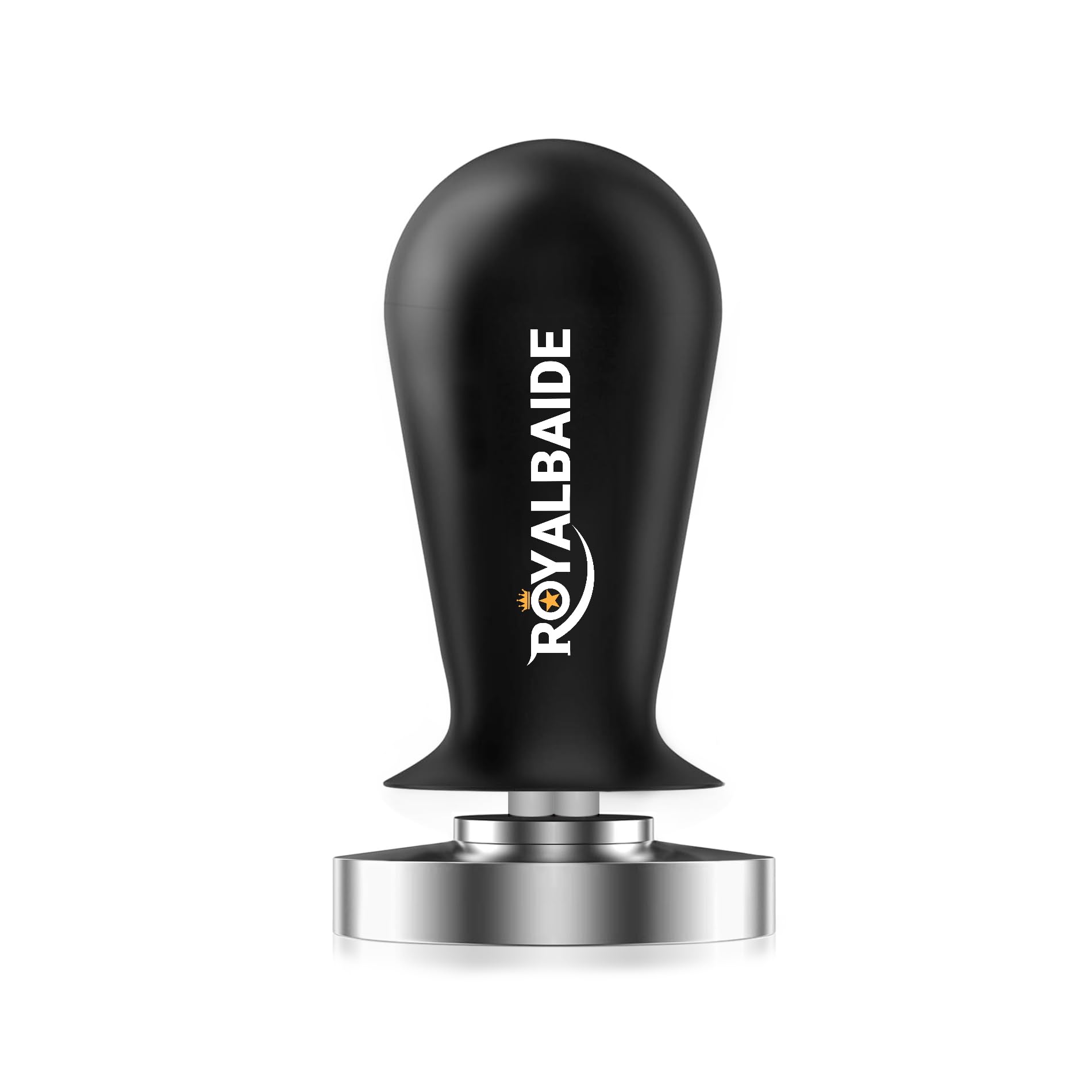53mm Espresso Tamper Barista Calibrated Coffee Tampers with 30lbs Spring Loaded Stainless Steel Base Anodized Aluminum Handle