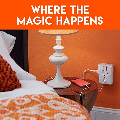 4 ECHOGEAR+Wall+Protector+Pivoting+Outlets