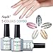 FairyGlo 5 Colour Combo Platinum Gel Nail Polish UV LED Soak Off Manicure Nail Art Gift Set Exclusive Beauty Wearing Collection New Series Base Top 10ml C58001