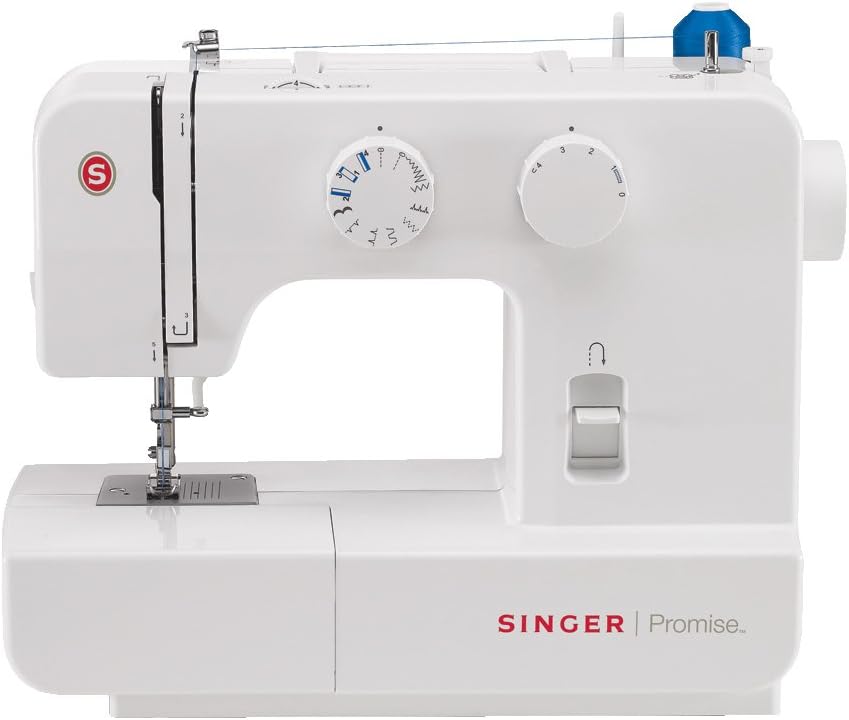 Singer Mechanical Sewing Machine, White
