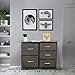 UEV Home Dresser,Storage Tower,Sturdy Steel Frame,MDF Wood Top,Removable Drawers,Height Adjustable Feet,Storage Organizer for Room,Hallway,Entryway,Closets- 6 Drawers