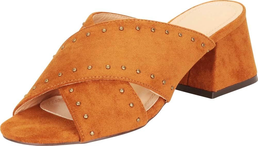 criss cross mule sandal