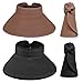 BMC 2pk Womens Roll Up Collapsible Travel Sun Protection Outdoor Straw Hats