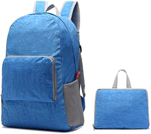 MRPLUM 25L-30L Rucksack Foldable Ultralight Packable Backpack, Unisex Durable Handy Daypack for Travel & Outdoor Sports Durable & Waterproof