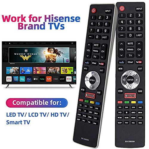 Replacement Hisense TV Remote Control EN33926A for Hisense Smart TV