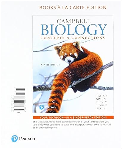  Campbell Biology Concepts Connections Books A La Carte Plus Mastering Biology With Pearson Etext Access Card Package 9th Edition 9780134536347 Taylor Martha R Simon Eric J Dickey Jean L
