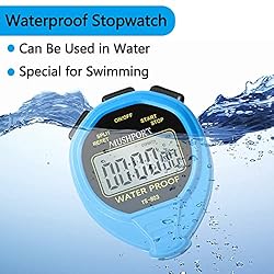 Waterproof Stopwatch Timer Only Stopwatch with