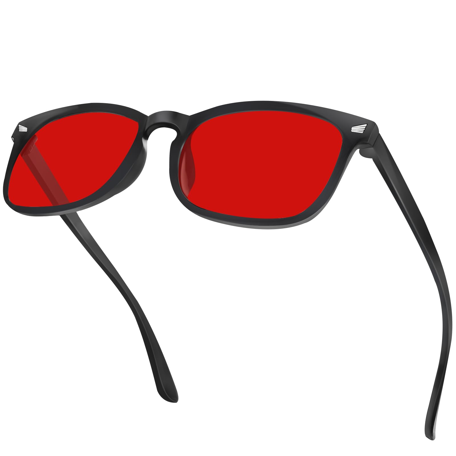 Photo 1 of WINTOO Sleep Glasses with Red Lens - 99.9% Blue Green Blocking for Computer, Gaming, TV, Phone Screens, Reduce Eyestrain, for Women & Men