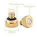 Sywon Brass Misting Nozzles Replacement Heads 20 Pack for Garden Patio Lawn Landscaping Dust Control and Outdoor Cooling Mister System, 10/24 UNC