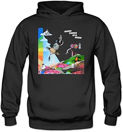 UNNIK Women's Coldplay Adventure of a Lifetime Hoodie Black XXL