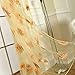 Fenta Door Window Sheer Sunflower Floral Drape Panel Balcony Curtain Scarfs Valances