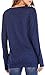 Seunala Women's Casual Solid Shirts Long Sleeve Tunic Tops Round Neck Loose Comfy Pullover with Pockets