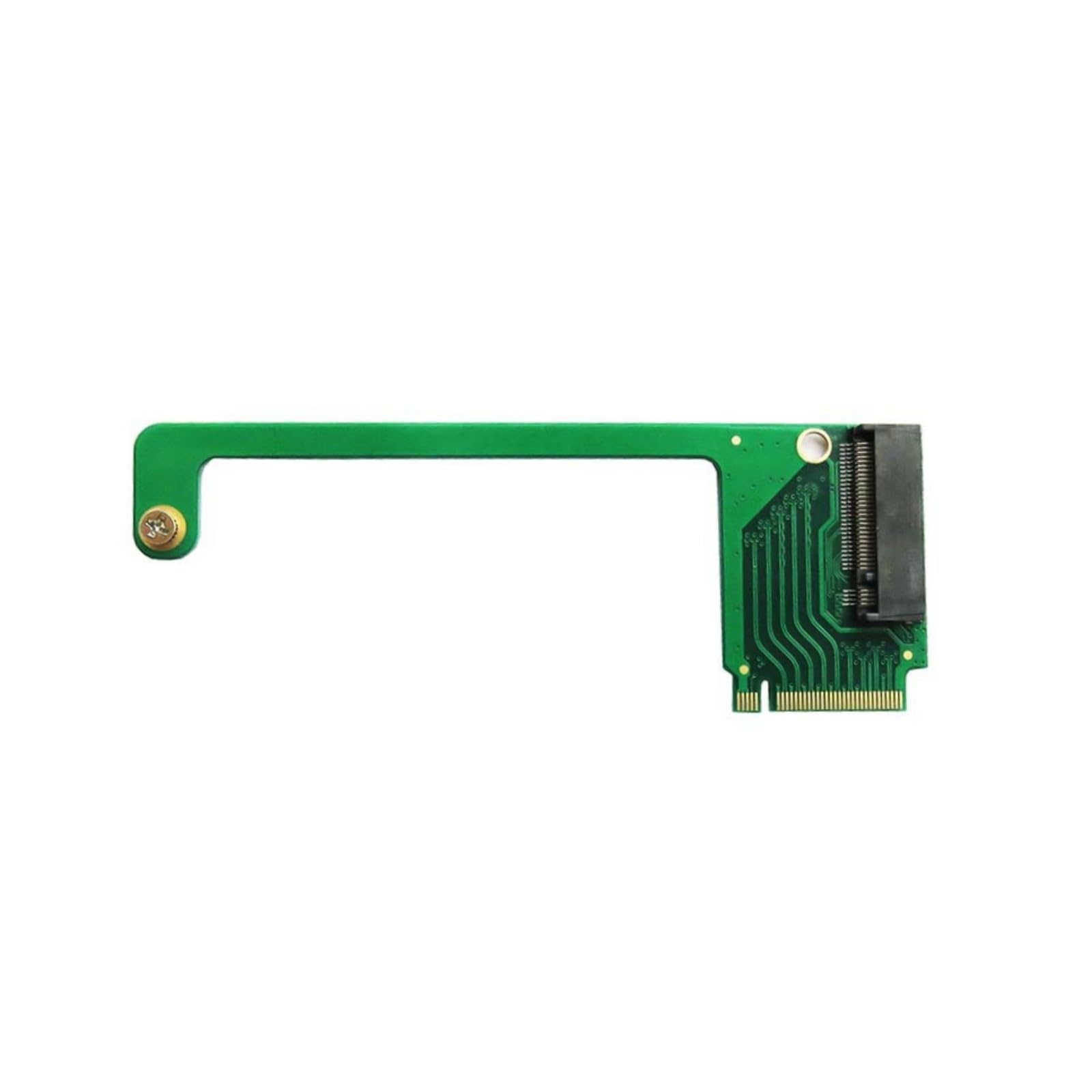 Suckoo for Rog Ally Handheld Conversion 2230 to 2280 SSD Expansion Board NVME M-Key 5Pin M.2 PCIE 4.0 Adapter Upgrade Converter 90 Degree Green