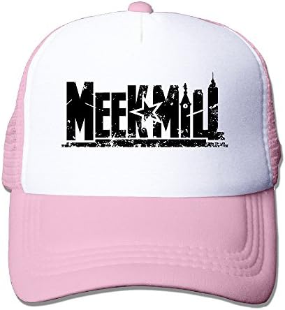 Meek Mill Logo Rapper Music Adjustable Adult Printed Trucker Hats