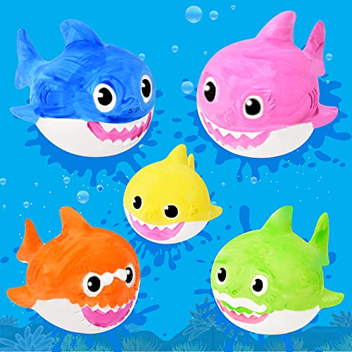 Baby Shark Paint Your Own Plaster Sharks Complete Painting Baby Shark