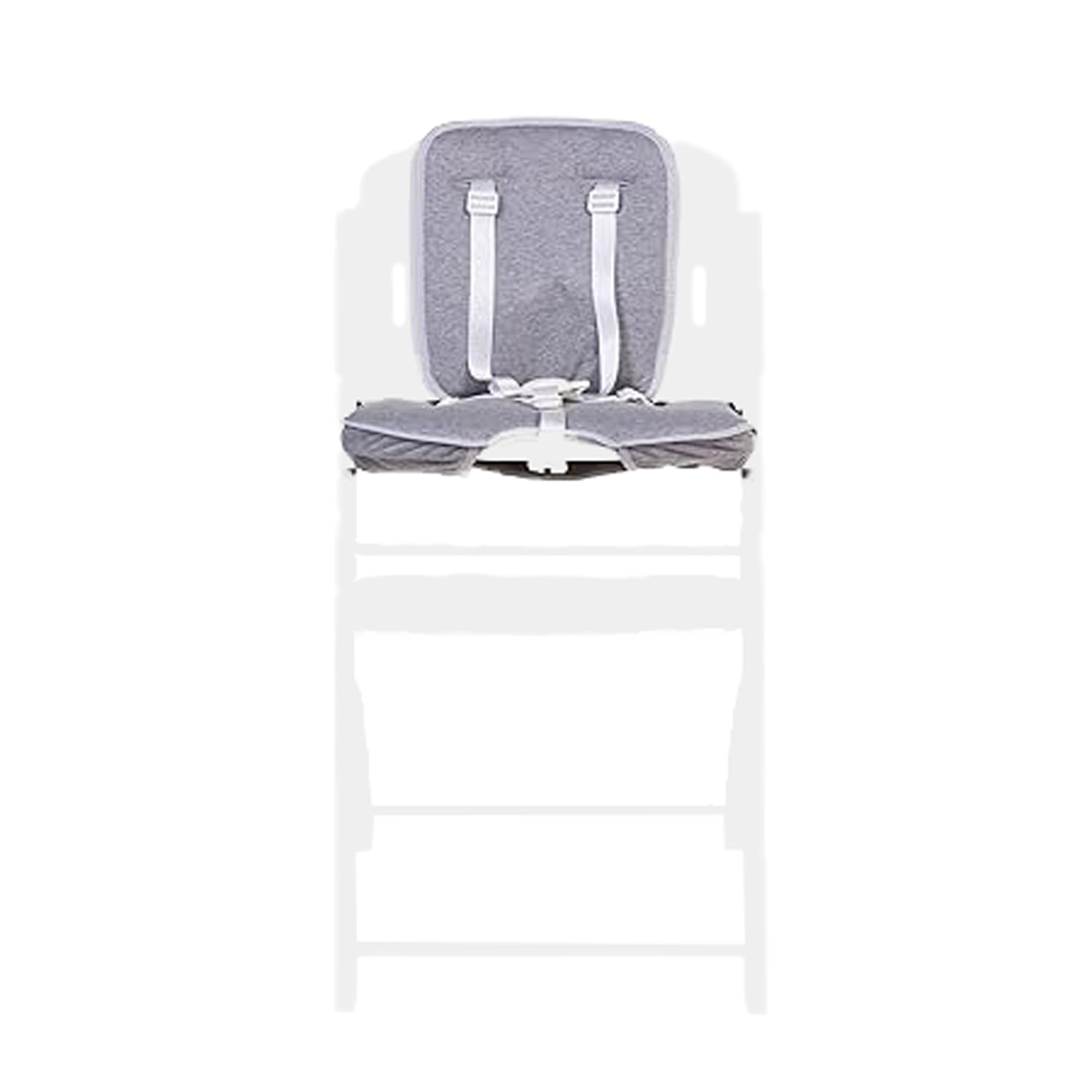 CHILDHOME, Cushion for Evosit Childhome High Chair, 100% Oekotex Cotton Jersey, Jersey Grey