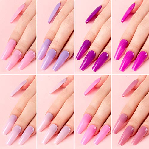 Lavender Violets AcrylicFastDryDipPowderNail Color Kit 0.5 oz/bot