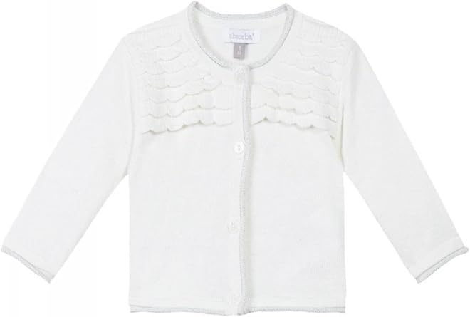 maglione bianco bambina