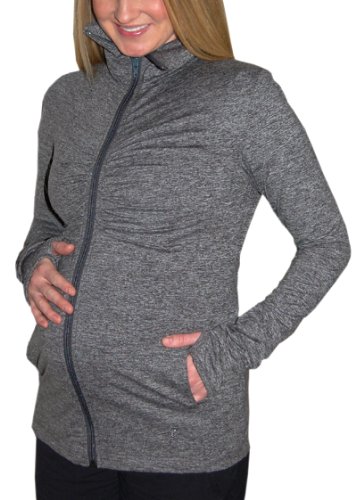 Ruching Remix Maternity Active Jacket 