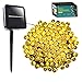 SANJICHA Ladder String Lights, Upgraded Brightness Christmas Lights, IP65 Waterproof 110Led Christmas Ladder Lights for Patio Garden Yard Party (Warm White