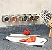Kamenstein 6-Tin Stainless Steel Magnetic Strip Spice Rack with Free Spice Refills for 5 Years, ,