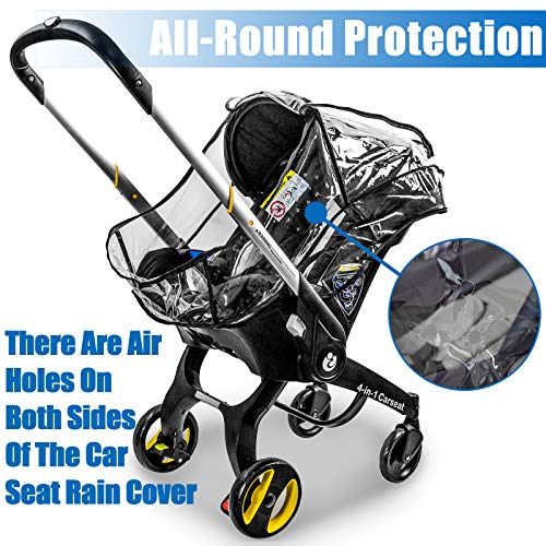 Car Seat Rain Cover,Food Grade EVA,Universal Baby Stroller Accessory