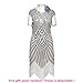 BABEYOND Women's Flapper Dresses 1920s Beaded Fringed Great Gatsby Dress