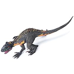 Gemini&Genius Dinosaur Toy, Black Velociraptor with