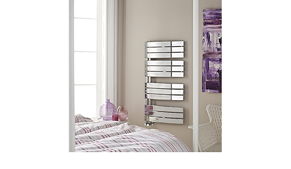Radiador Toallero Curvo - Cromado - 1080mm x 550mm x 115mm ...
