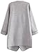 SheIn Women's Long Cardigan Open Front Sweater Coat