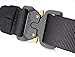 FEIKCOR Tactical Belt, Tactical Heavy Duty Waist Belt for Men, Quick-Release Military Style Shooters Nylon Belts Metal Buckle (Black)