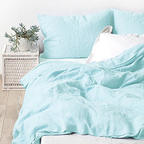 Lausonhouse Luxurious 100% Pure French Linen Sheet Set - Queen