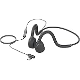 GZCRDZ Type-C Wired Headphones with Air Conduction Open Ear Headphones and Built-in Microphone Suitable for Outdoor Activities